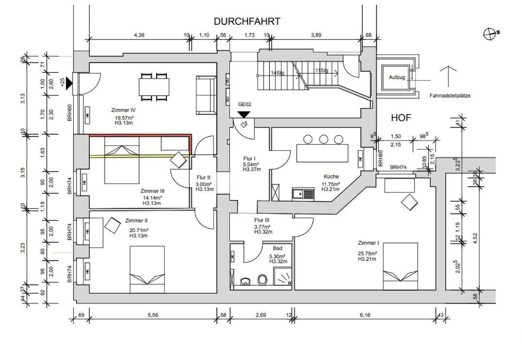 Appartamento 4-Zi Urban Design 120M² Brandnew 200Mbit Berlino Esterno foto